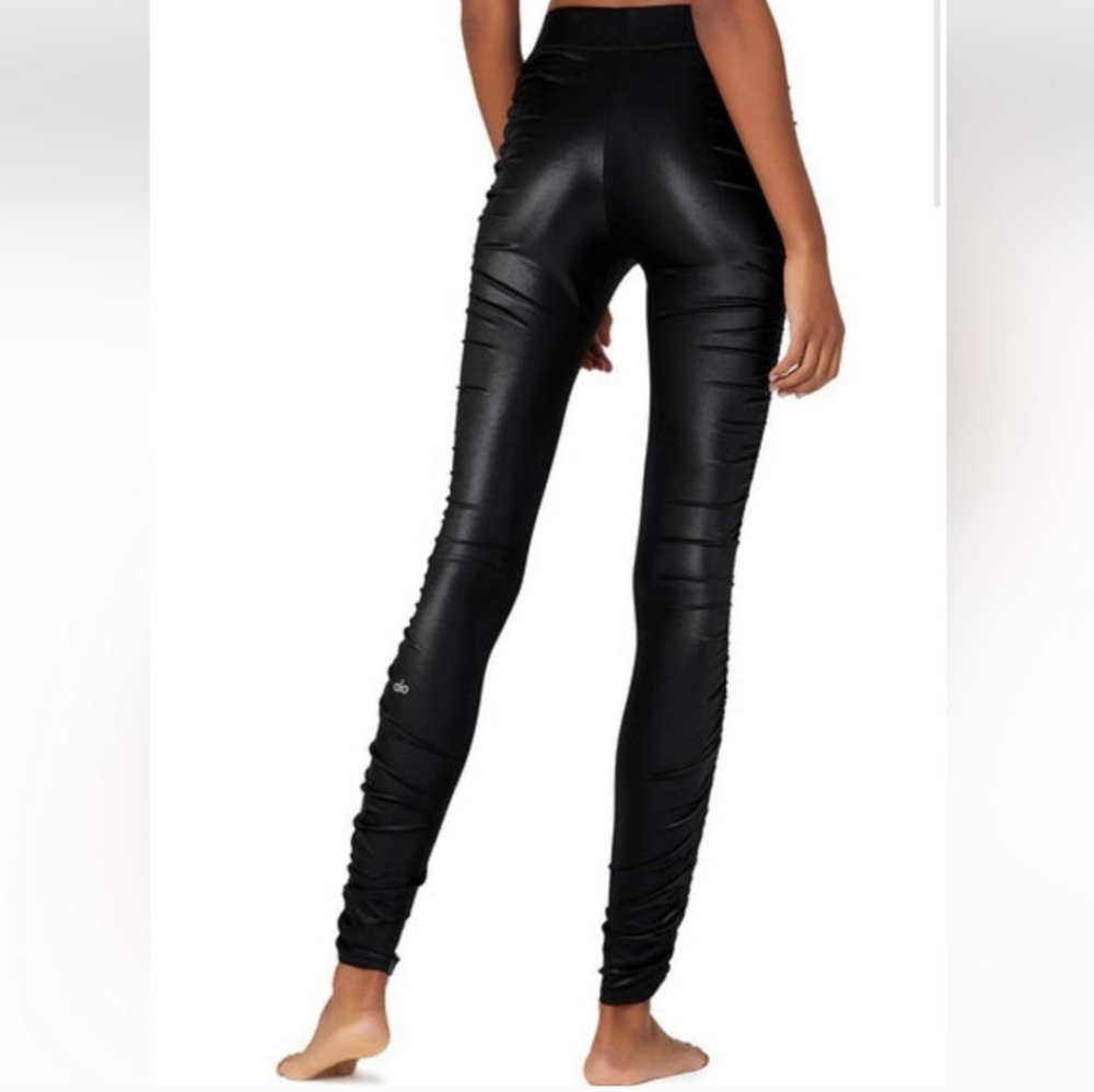 Alo Shine Cinched Leggings